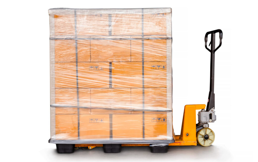 Un avvolgipallet automatico: soluzione per scatole deformate